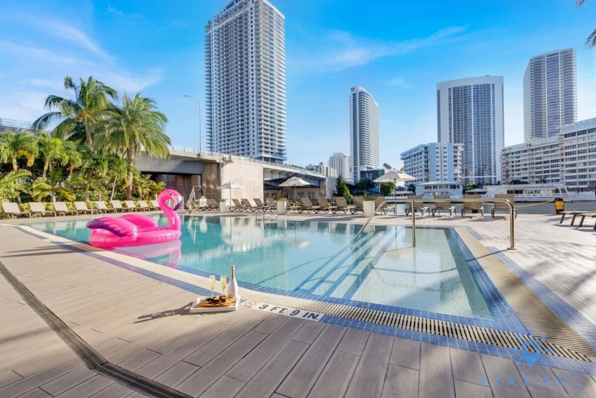 Infinite View With Balcony,Pool Plus Near Beach Hallandale Beach Exterior foto
