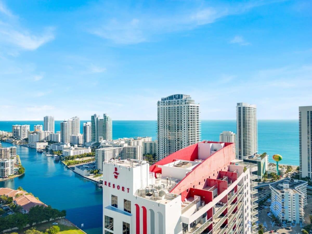 Infinite View With Balcony,Pool Plus Near Beach Hallandale Beach Exterior foto