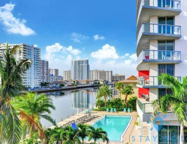Infinite View With Balcony,Pool Plus Near Beach Hallandale Beach Exterior foto
