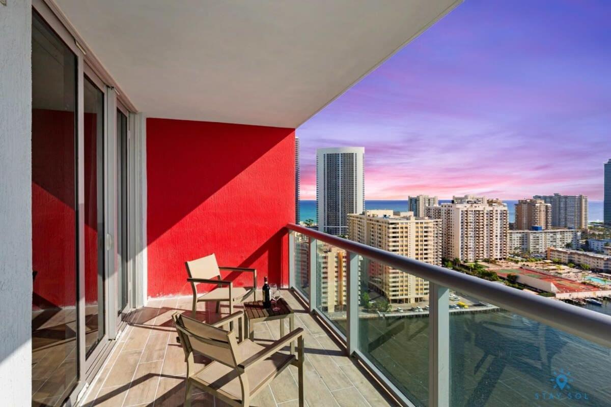 Infinite View With Balcony,Pool Plus Near Beach Hallandale Beach Exterior foto